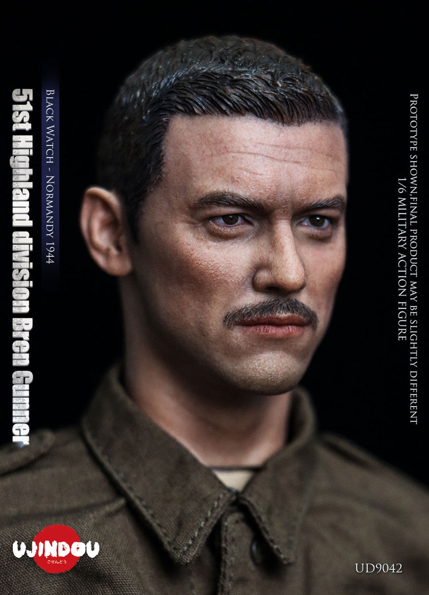 Pedido Figura 51st Highland Division Bren Gunner - Black Watch - Normandy 1944 marca Ujindou UD9042 escala 1/6