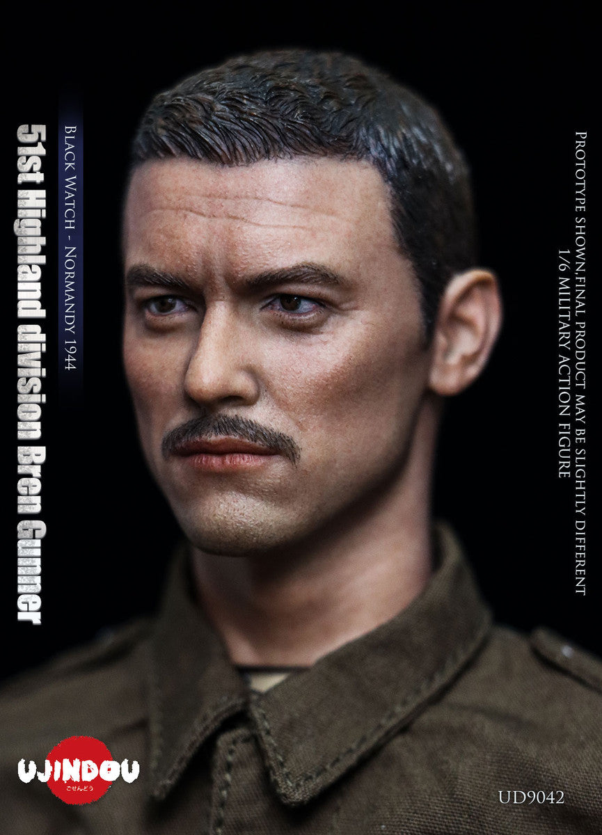 Pedido Figura 51st Highland Division Bren Gunner - Black Watch - Normandy 1944 marca Ujindou UD9042 escala 1/6
