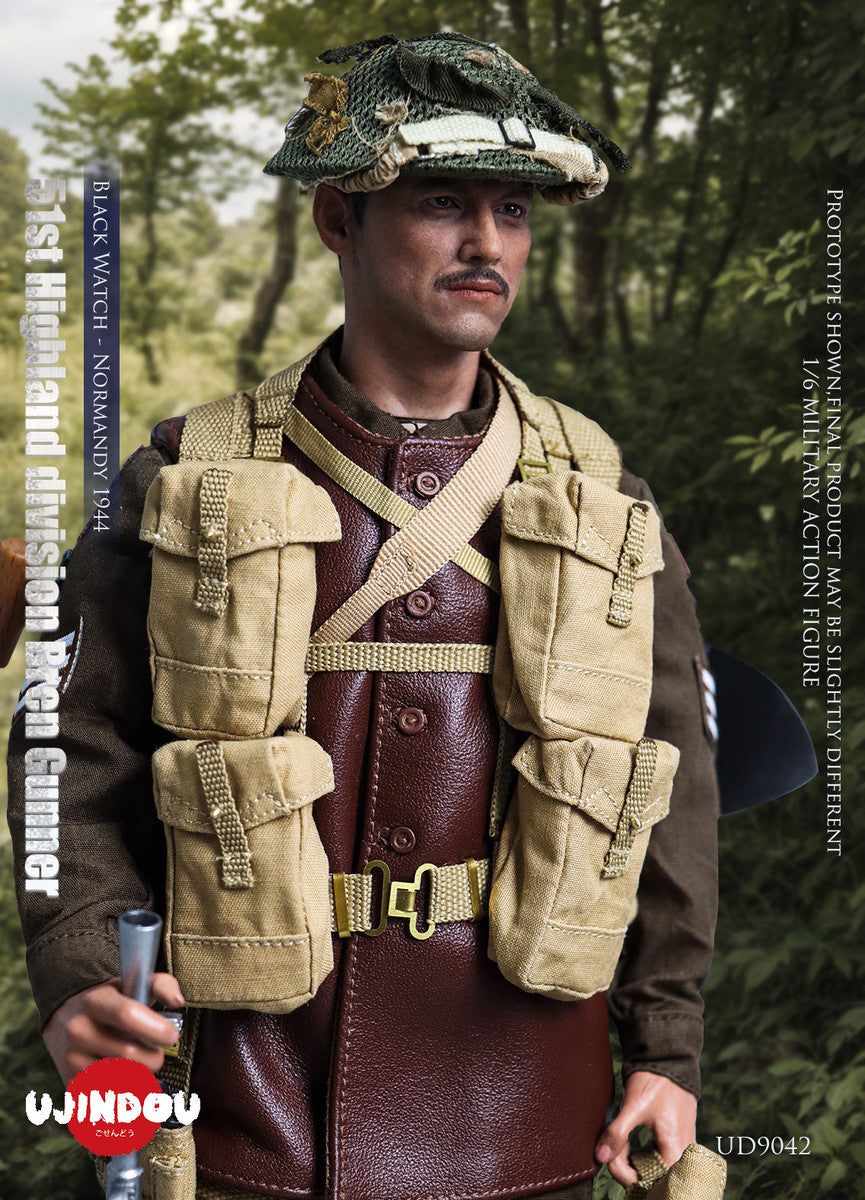 Pedido Figura 51st Highland Division Bren Gunner - Black Watch - Normandy 1944 marca Ujindou UD9042 escala 1/6