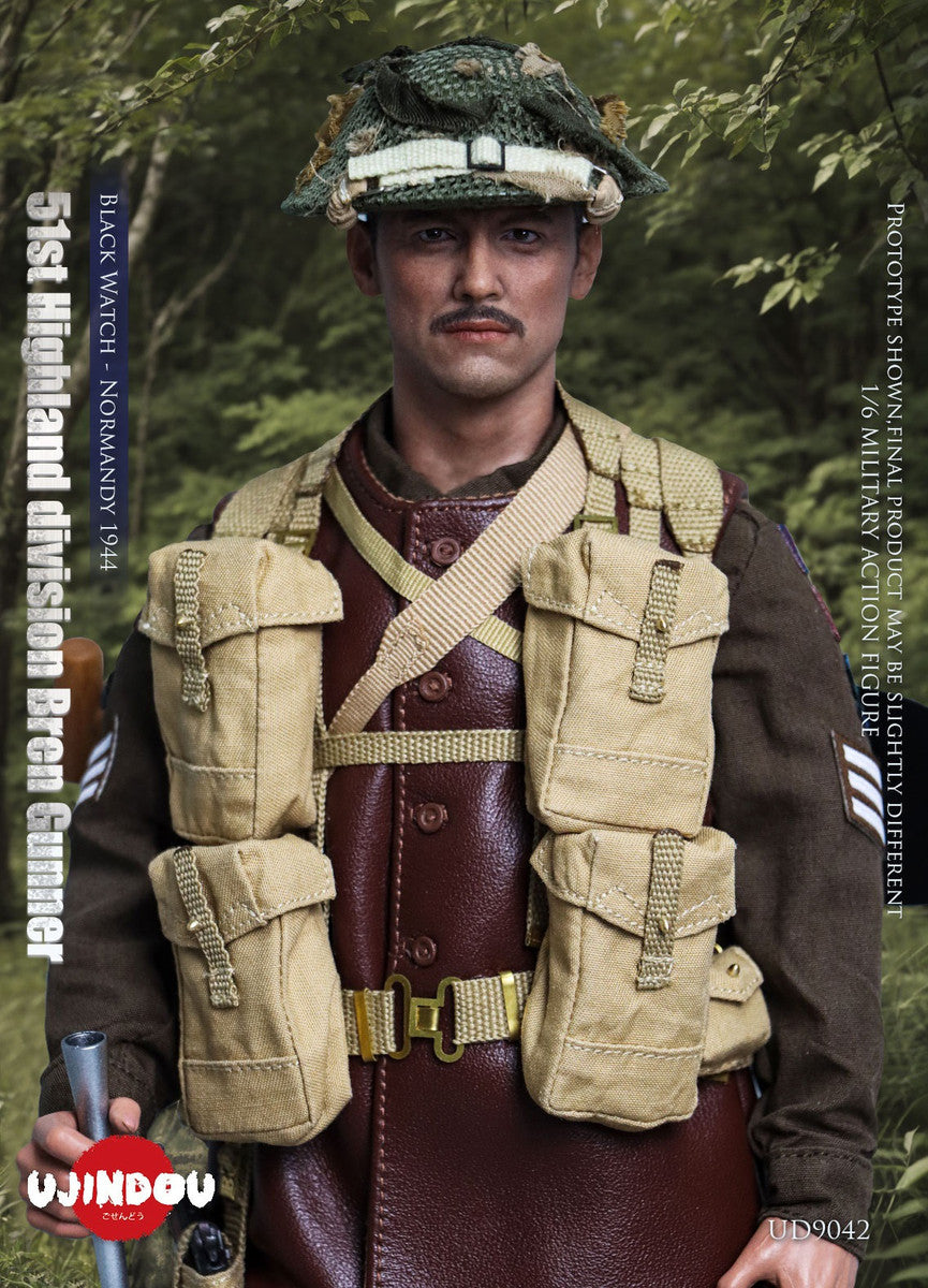 Pedido Figura 51st Highland Division Bren Gunner - Black Watch - Normandy 1944 marca Ujindou UD9042 escala 1/6
