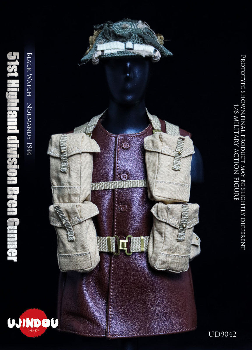 Pedido Figura 51st Highland Division Bren Gunner - Black Watch - Normandy 1944 marca Ujindou UD9042 escala 1/6
