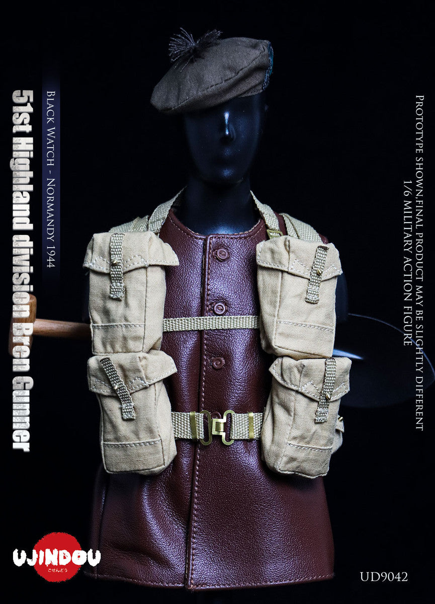 Pedido Figura 51st Highland Division Bren Gunner - Black Watch - Normandy 1944 marca Ujindou UD9042 escala 1/6
