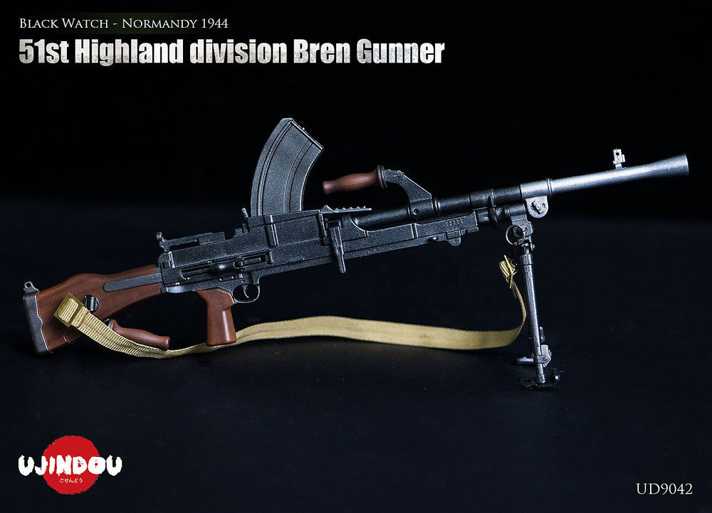 Pedido Figura 51st Highland Division Bren Gunner - Black Watch - Normandy 1944 marca Ujindou UD9042 escala 1/6