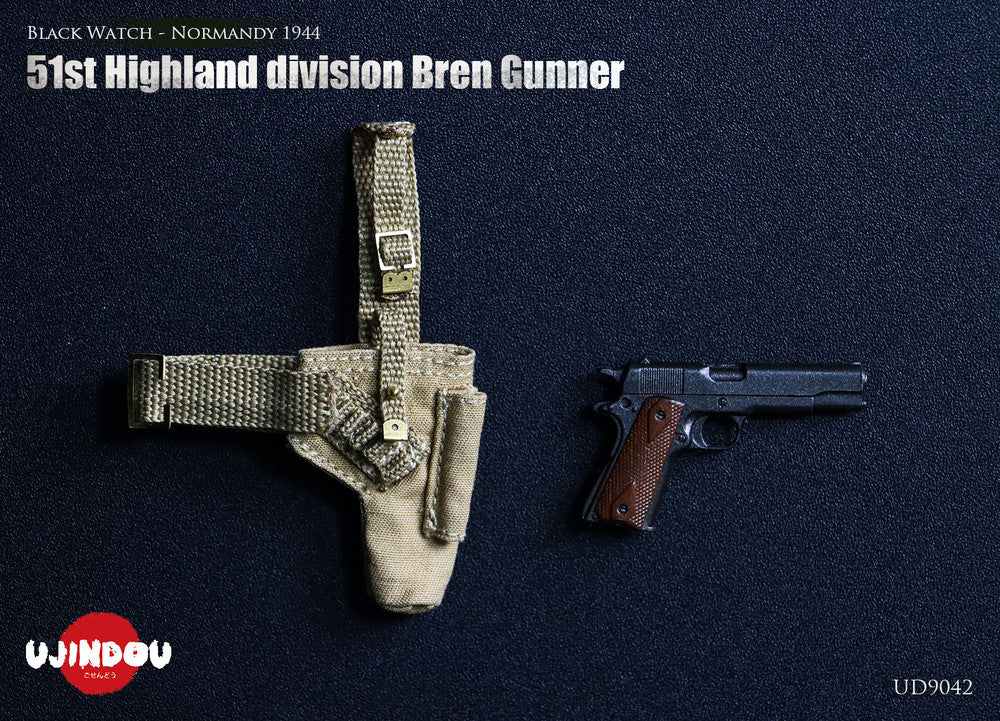 Pedido Figura 51st Highland Division Bren Gunner - Black Watch - Normandy 1944 marca Ujindou UD9042 escala 1/6