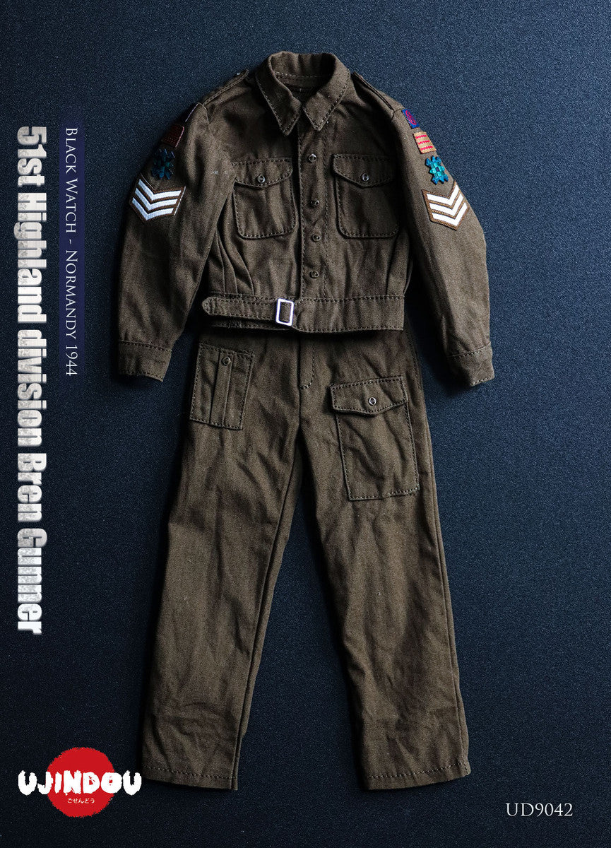 Pedido Figura 51st Highland Division Bren Gunner - Black Watch - Normandy 1944 marca Ujindou UD9042 escala 1/6