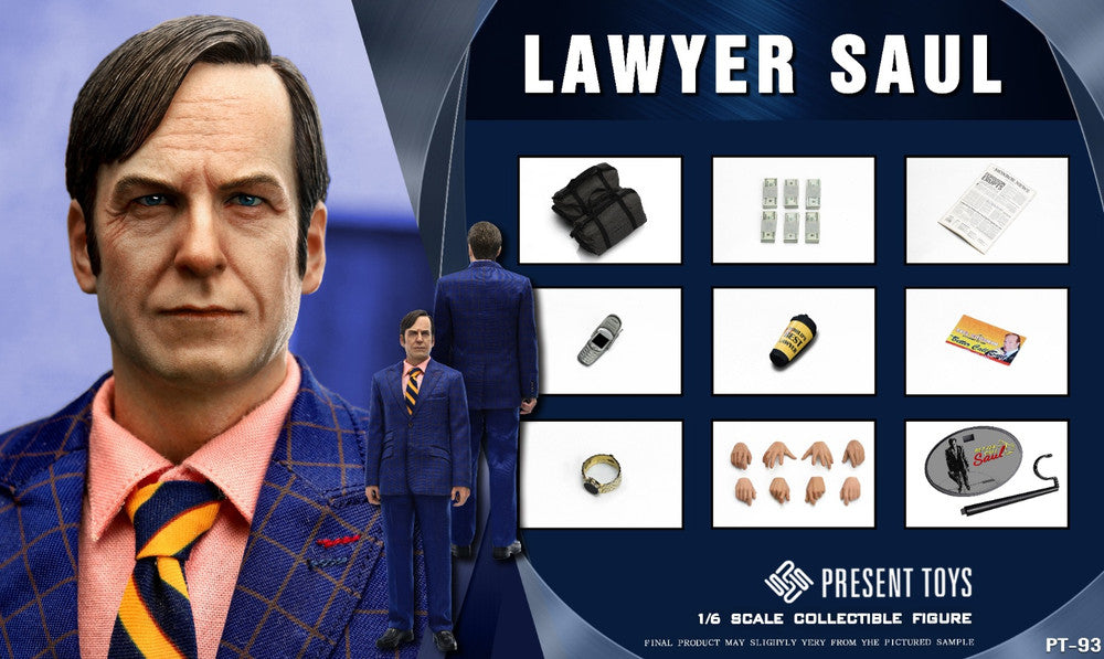 Preventa Figura Lawyer marca Present Toys SP93 escala 1/6