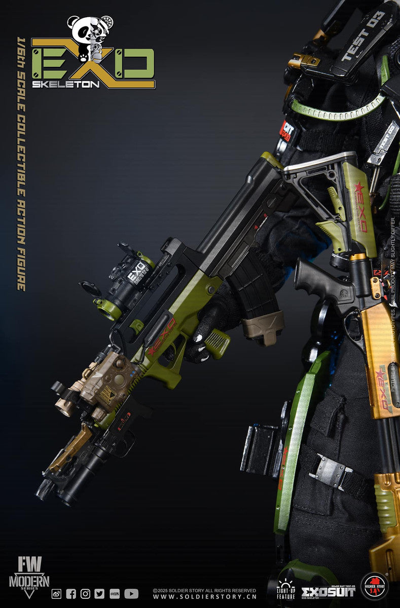 Preventa Figura EXO-Skeleton Armor Suit Test -03 “Panda Division” (Standard version) marca Soldier Story SS141 escala 1/6