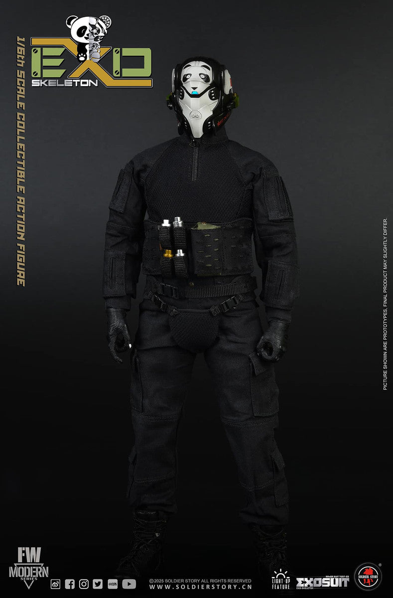 Preventa Figura EXO-Skeleton Armor Suit Test -03 “Panda Division” (Standard version) marca Soldier Story SS141 escala 1/6
