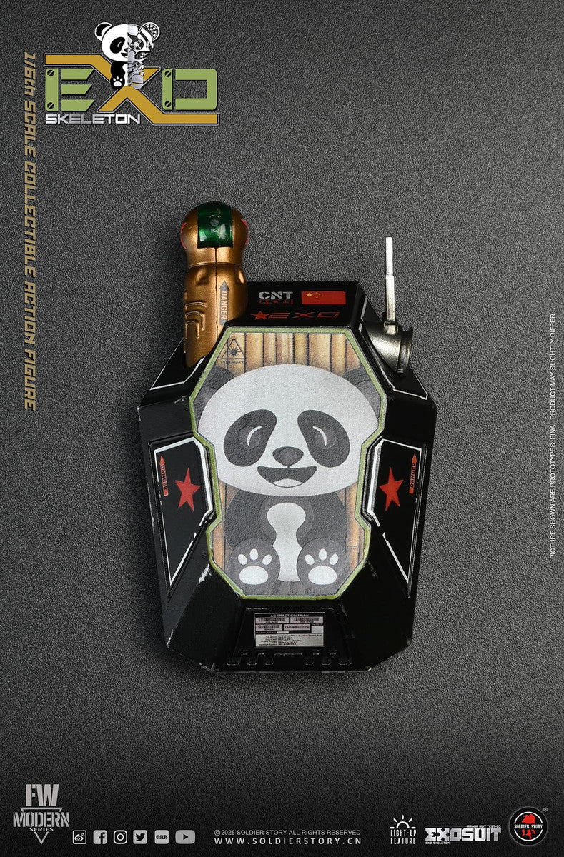 Preventa Figura EXO-Skeleton Armor Suit Test -03 “Panda Division” (Standard version) marca Soldier Story SS141 escala 1/6
