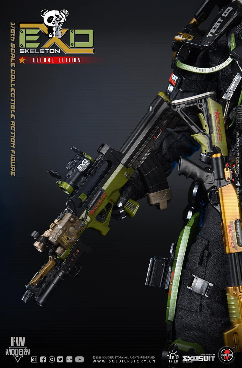 Preventa Figura EXO-Skeleton Armor Suit Test -03 “Panda Division” (Deluxe version) marca Soldier Story SS142 escala 1/6