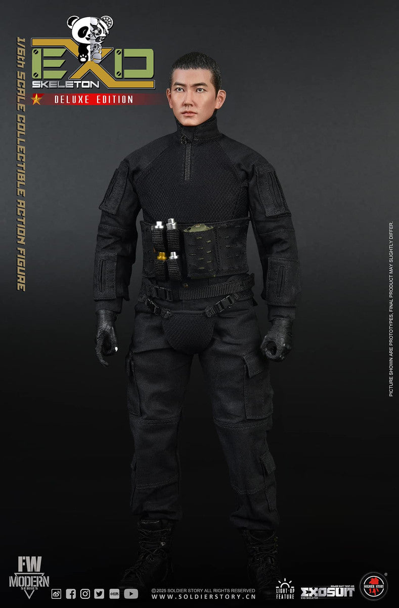 Preventa Figura EXO-Skeleton Armor Suit Test -03 “Panda Division” (Deluxe version) marca Soldier Story SS142 escala 1/6