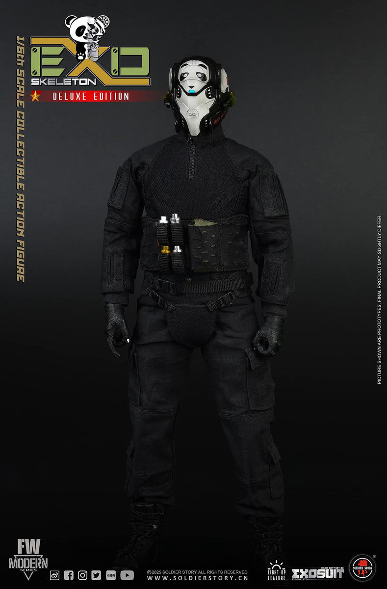 Preventa Figura EXO-Skeleton Armor Suit Test -03 “Panda Division” (Deluxe version) marca Soldier Story SS142 escala 1/6