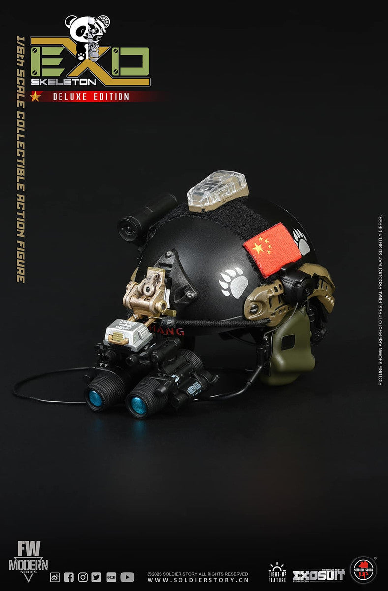 Preventa Figura EXO-Skeleton Armor Suit Test -03 “Panda Division” (Deluxe version) marca Soldier Story SS142 escala 1/6