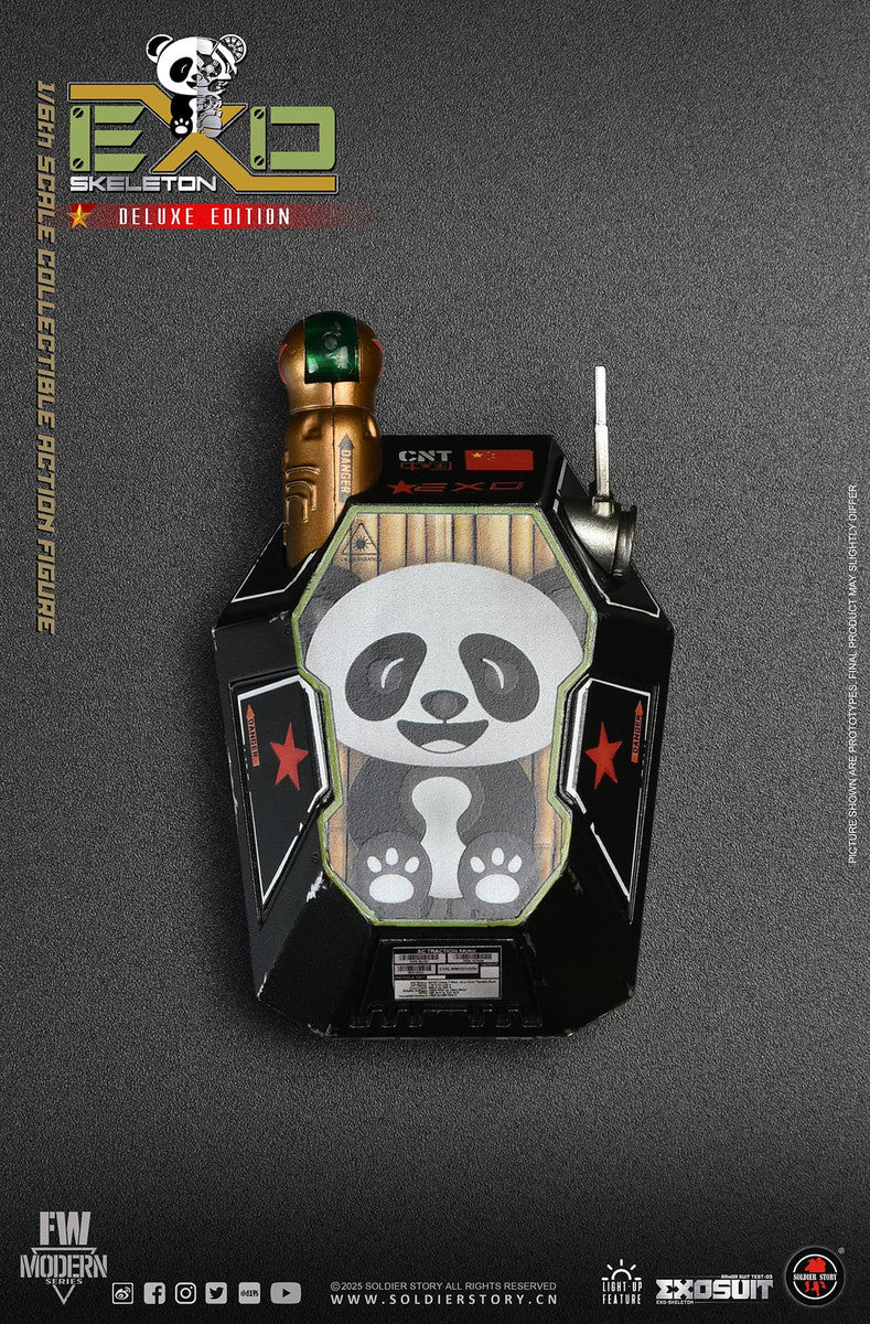 Preventa Figura EXO-Skeleton Armor Suit Test -03 “Panda Division” (Deluxe version) marca Soldier Story SS142 escala 1/6
