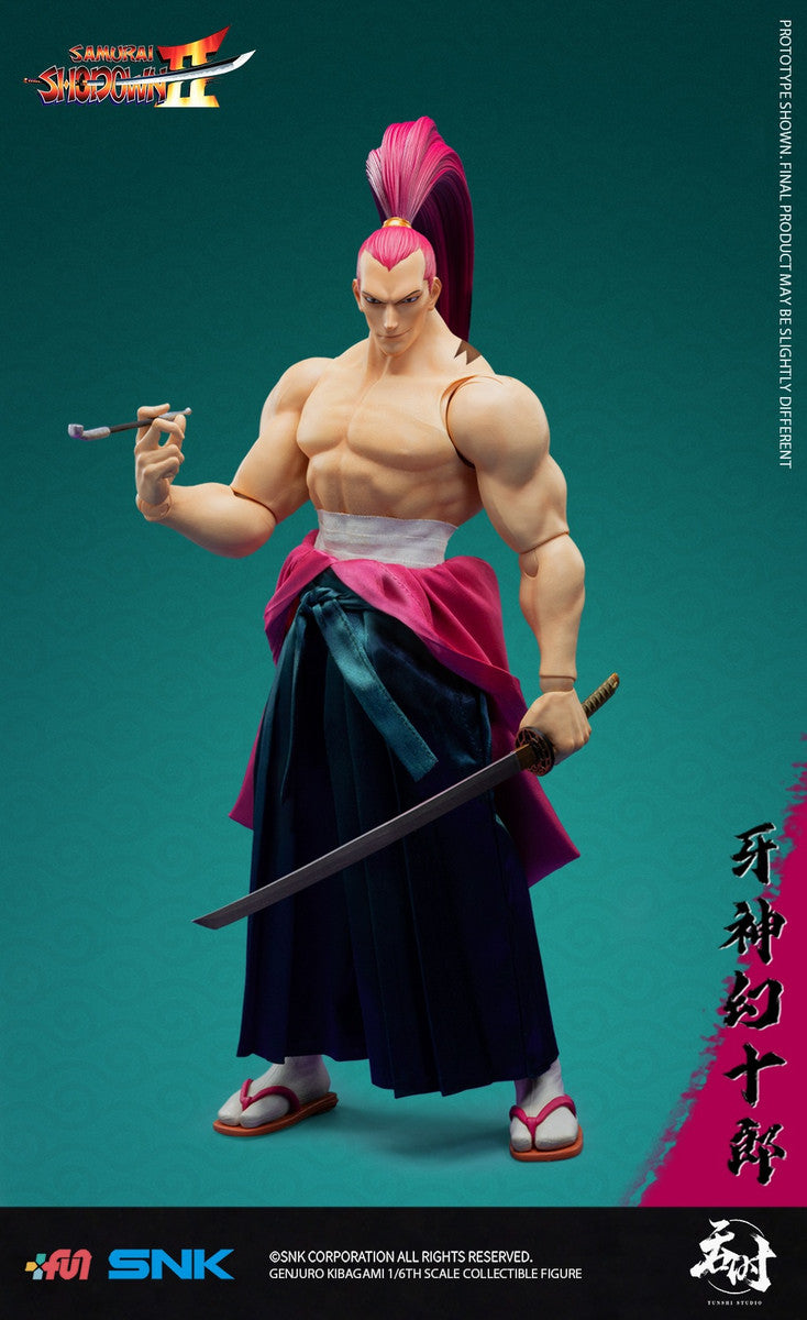 Preventa Figura GENJURO KIBAGAMI - Samurai Shodown II marca Tunshi Studio TS-017 escala 1/6