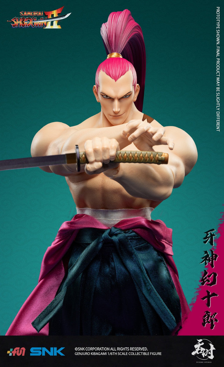 Preventa Figura GENJURO KIBAGAMI - Samurai Shodown II marca Tunshi Studio TS-017 escala 1/6