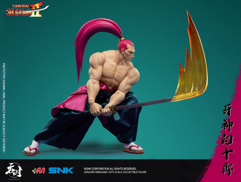 Preventa Figura GENJURO KIBAGAMI - Samurai Shodown II marca Tunshi Studio TS-017 escala 1/6