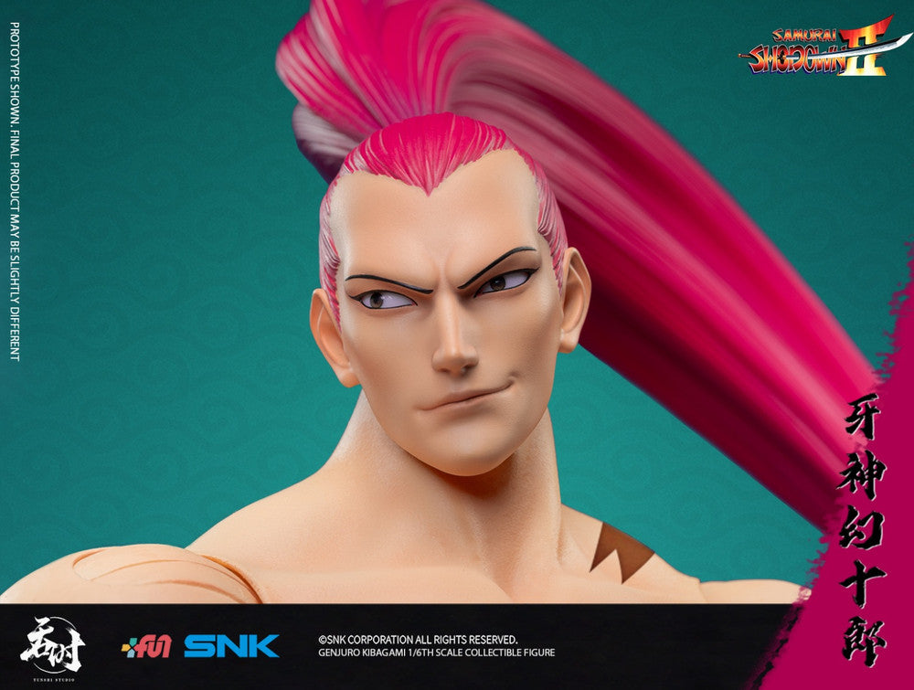 Preventa Figura GENJURO KIBAGAMI - Samurai Shodown II marca Tunshi Studio TS-017 escala 1/6
