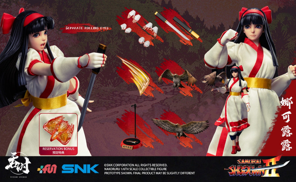 Preventa Figura NAKORURU - Samurai Shodown II marca Tunshi Studio TS-018 escala 1/6