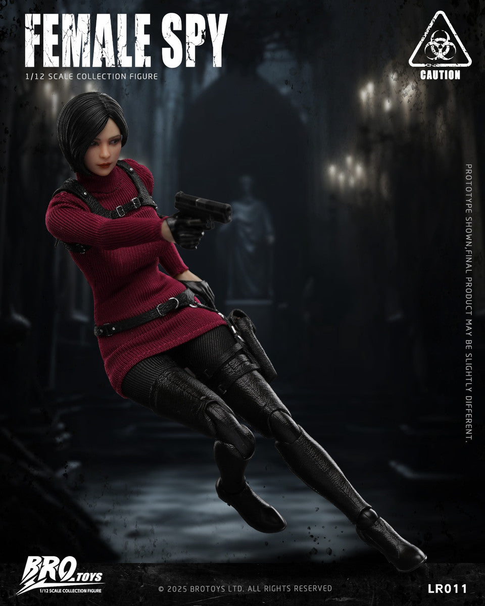Preventa Figura Female Spy marca Brotoys LR011 escala pequeña 1/12