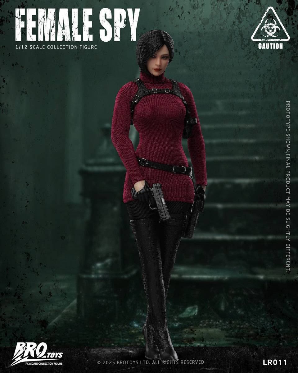 Preventa Figura Female Spy marca Brotoys LR011 escala pequeña 1/12