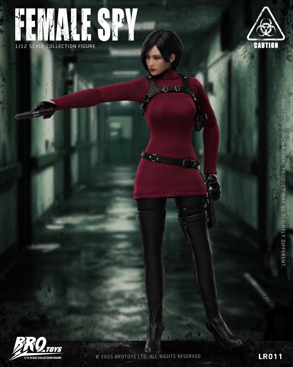Preventa Figura Female Spy marca Brotoys LR011 escala pequeña 1/12