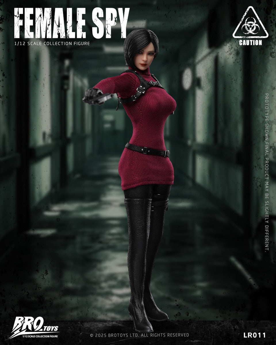 Preventa Figura Female Spy marca Brotoys LR011 escala pequeña 1/12