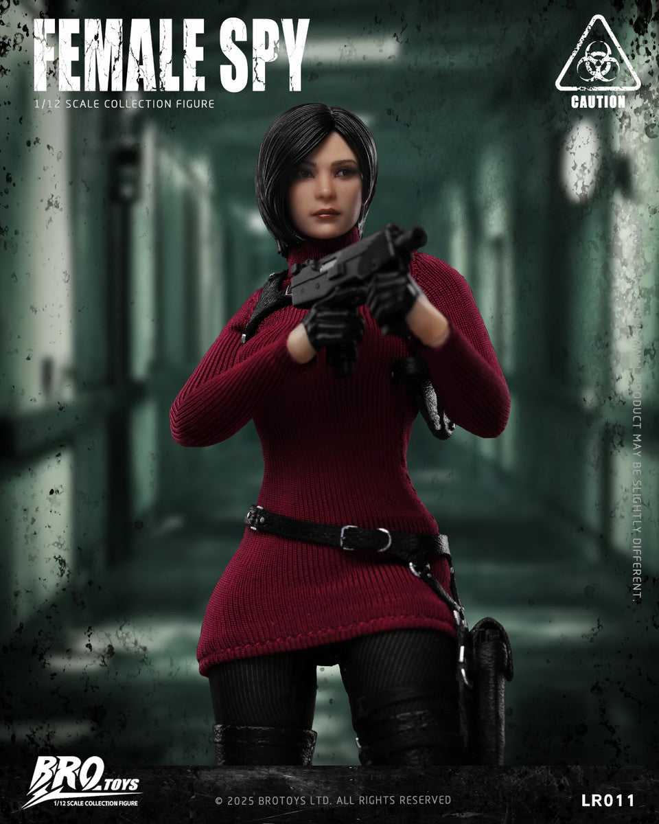 Preventa Figura Female Spy marca Brotoys LR011 escala pequeña 1/12