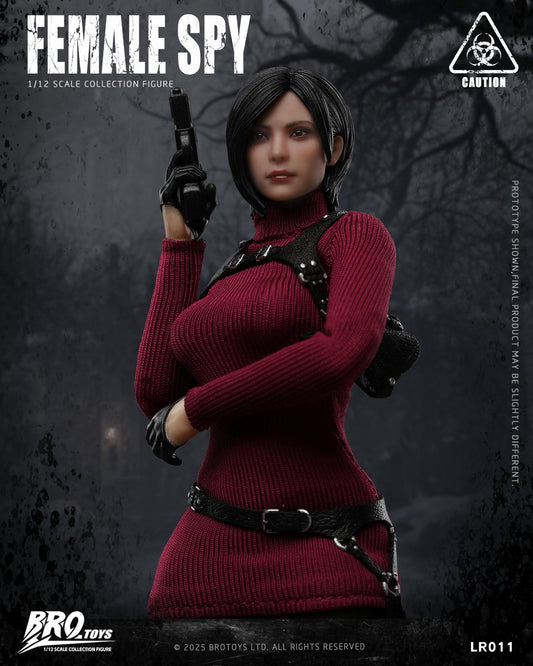 Preventa Figura Female Spy marca Brotoys LR011 escala pequeña 1/12