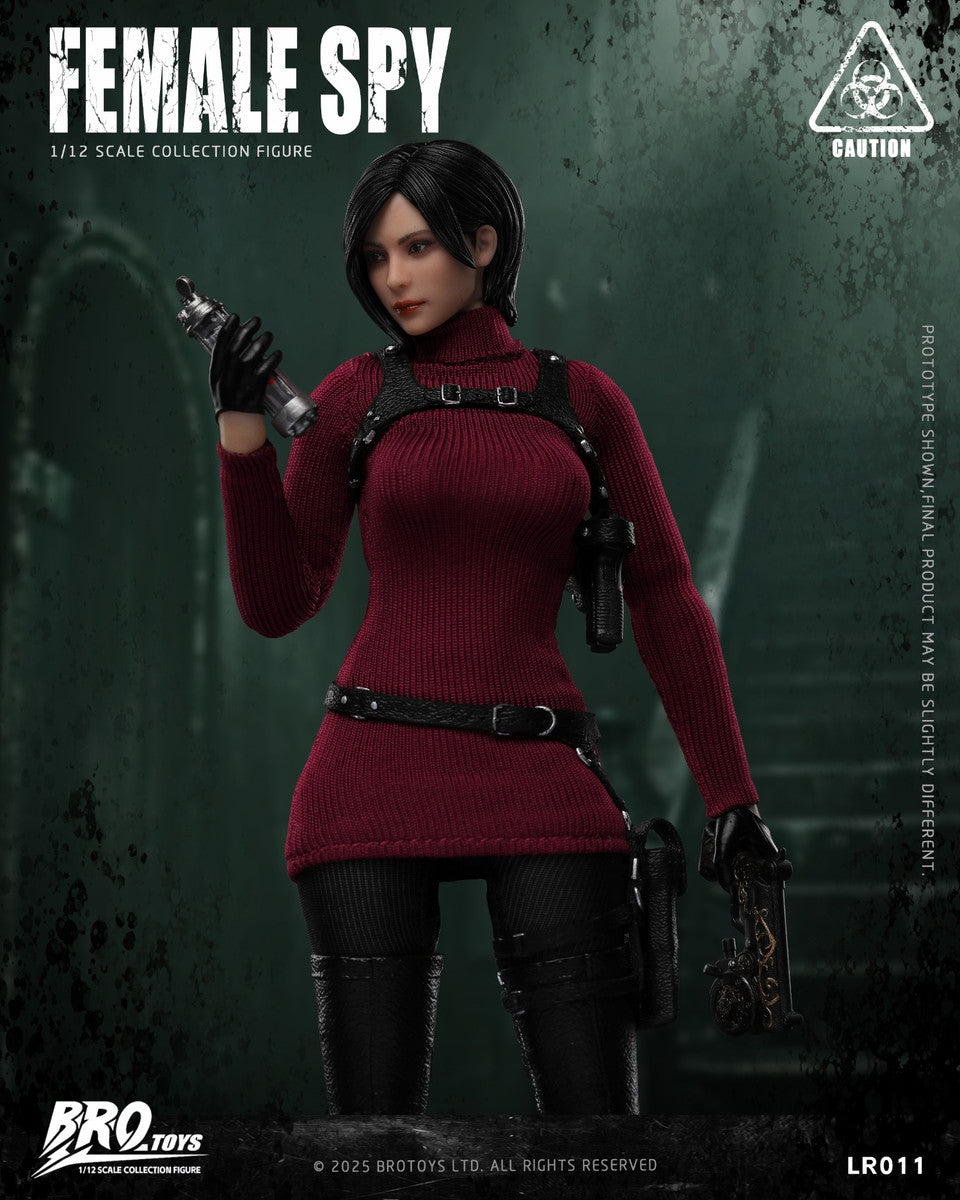 Preventa Figura Female Spy marca Brotoys LR011 escala pequeña 1/12