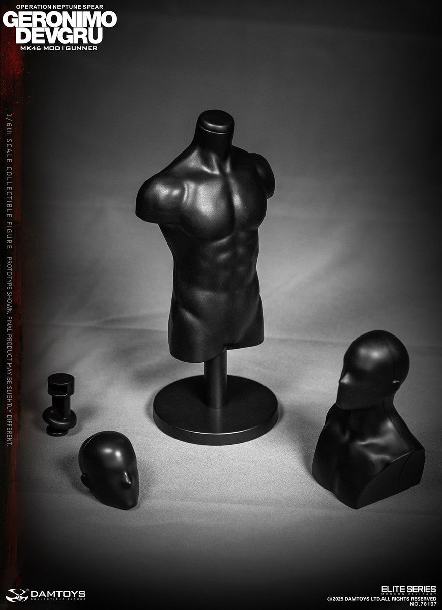 Preventa Figura GERONIMO MK46 MOD1 GUNNER DEVGRU - Operation Neptune Spear marca Damtoys 78107 escala 1/6