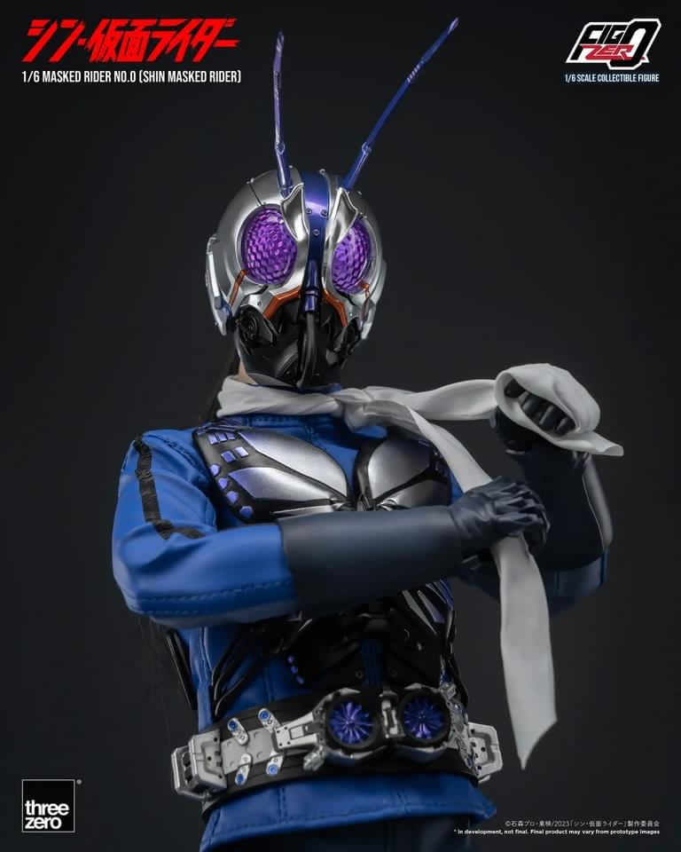Pedido Figura Masked Rider No. 0 - Shin Masked Rider - FigZero marca Threezero 3Z0489 escala 1/6