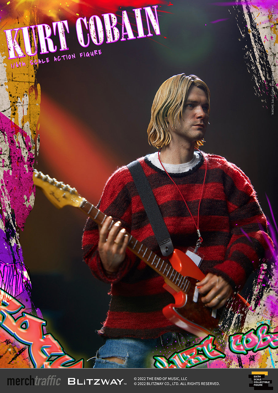 Pedido Figura Kurt Cobain marca Blitzway BW-UMS11701 escala 1/6