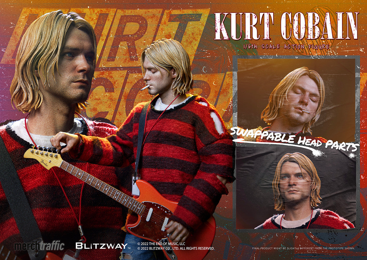 Pedido Figura Kurt Cobain marca Blitzway BW-UMS11701 escala 1/6