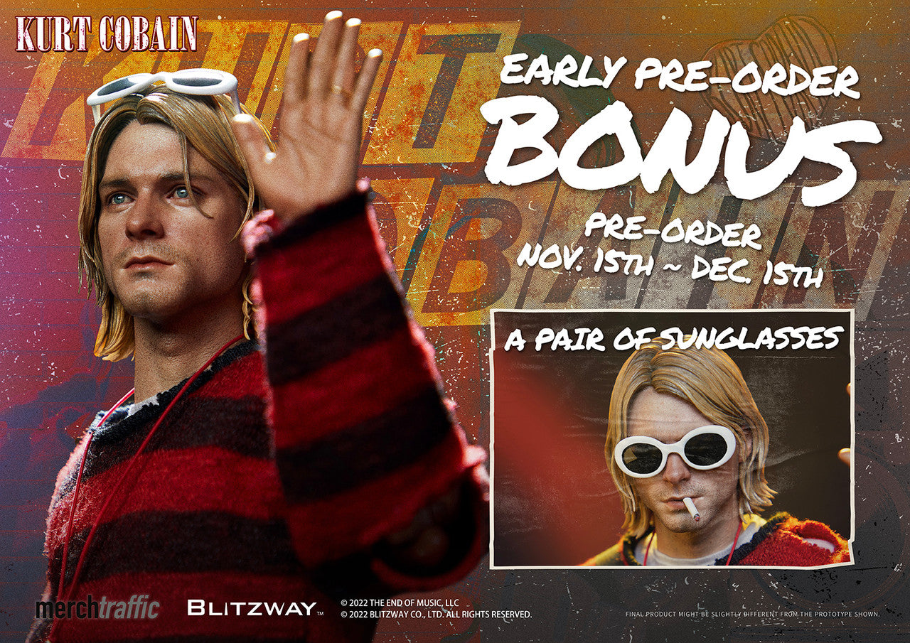 Pedido Figura Kurt Cobain marca Blitzway BW-UMS11701 escala 1/6