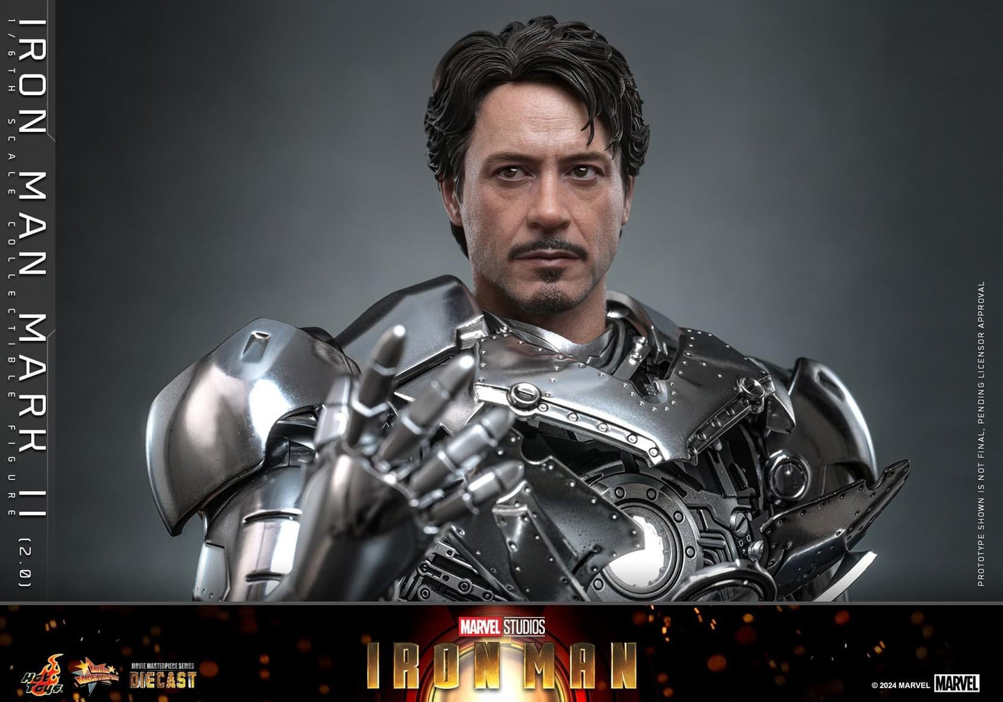 Preventa Figura Hot Toys Iron Man Mark II (2.0) marca Hot Toys MMS733 D59 escala 1/6