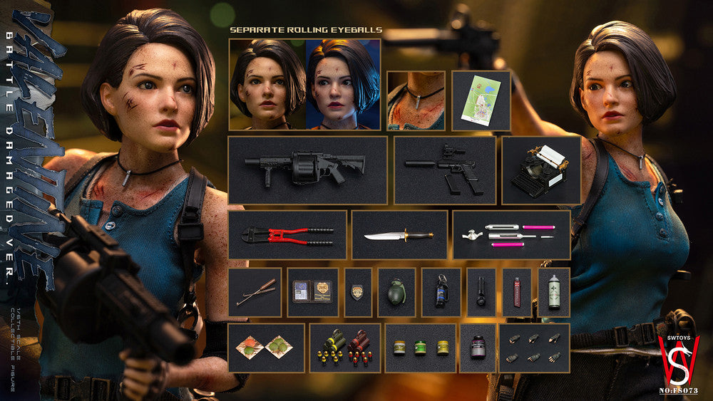 Pedido Figura VALENTINE (Battle Damaged) marca Swtoys FS073 escala 1/6