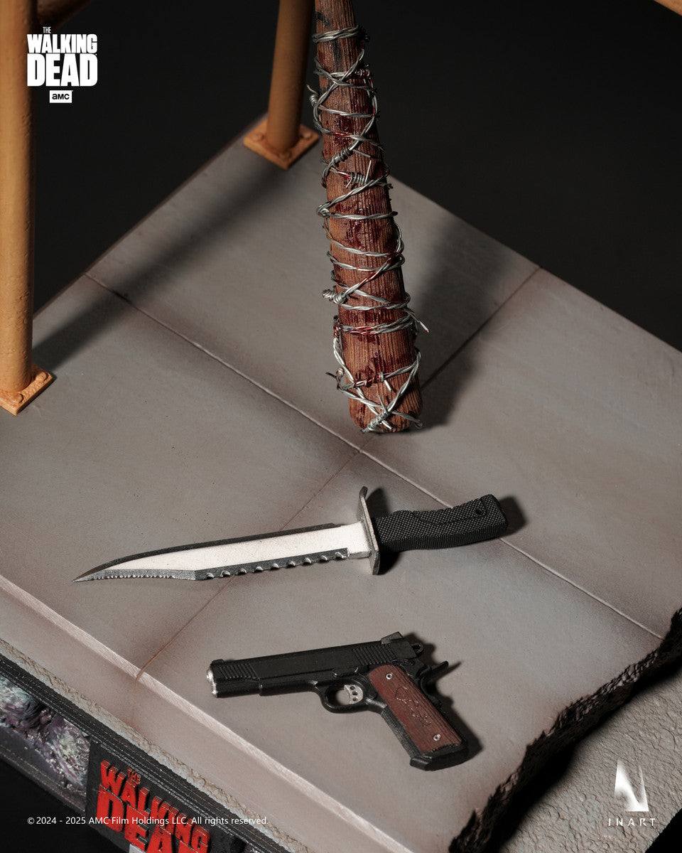 Preventa Figura Negan Smith - The Walking Dead Season 8 marca INART A025 escala 1/6