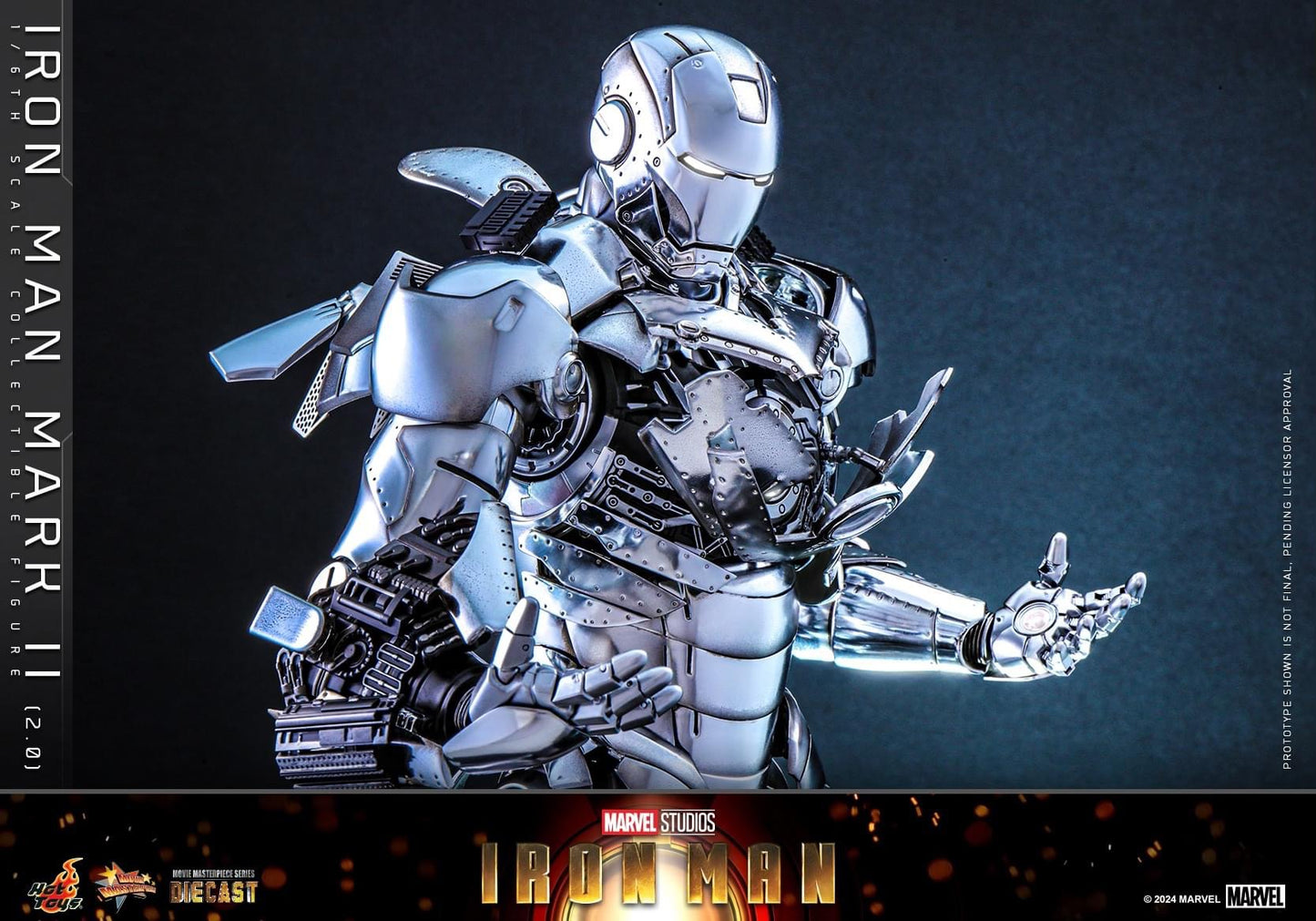 Preventa Figura Hot Toys Iron Man Mark II (2.0) marca Hot Toys MMS733 D59 escala 1/6