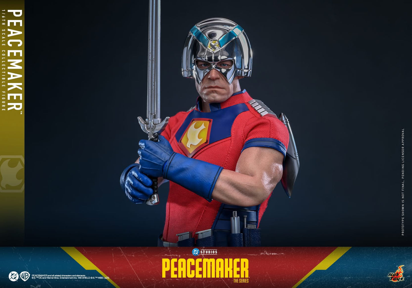 Preventa Figura Peacemaker - Season 2 marca Hot Toys TMS166 escala 1/6