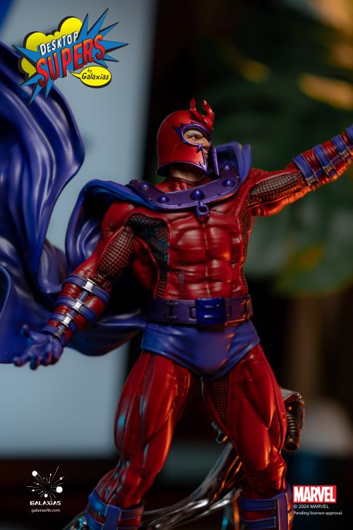 Pedido Estatua Magneto - Marvel Desktop Super marca Galaxias escala de arte 1/8