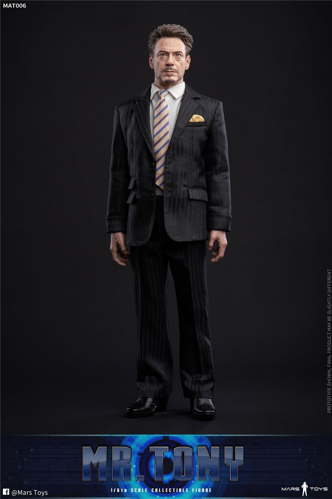 Figura Mr. Tony Court Set marca Mars Toys MAT006 escala 1/6
