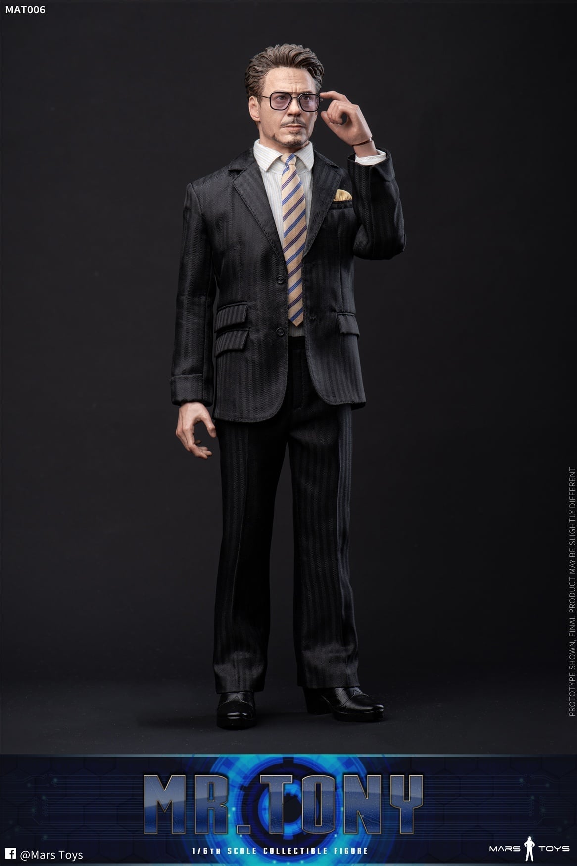 Figura Mr. Tony Court Set marca Mars Toys MAT006 escala 1/6