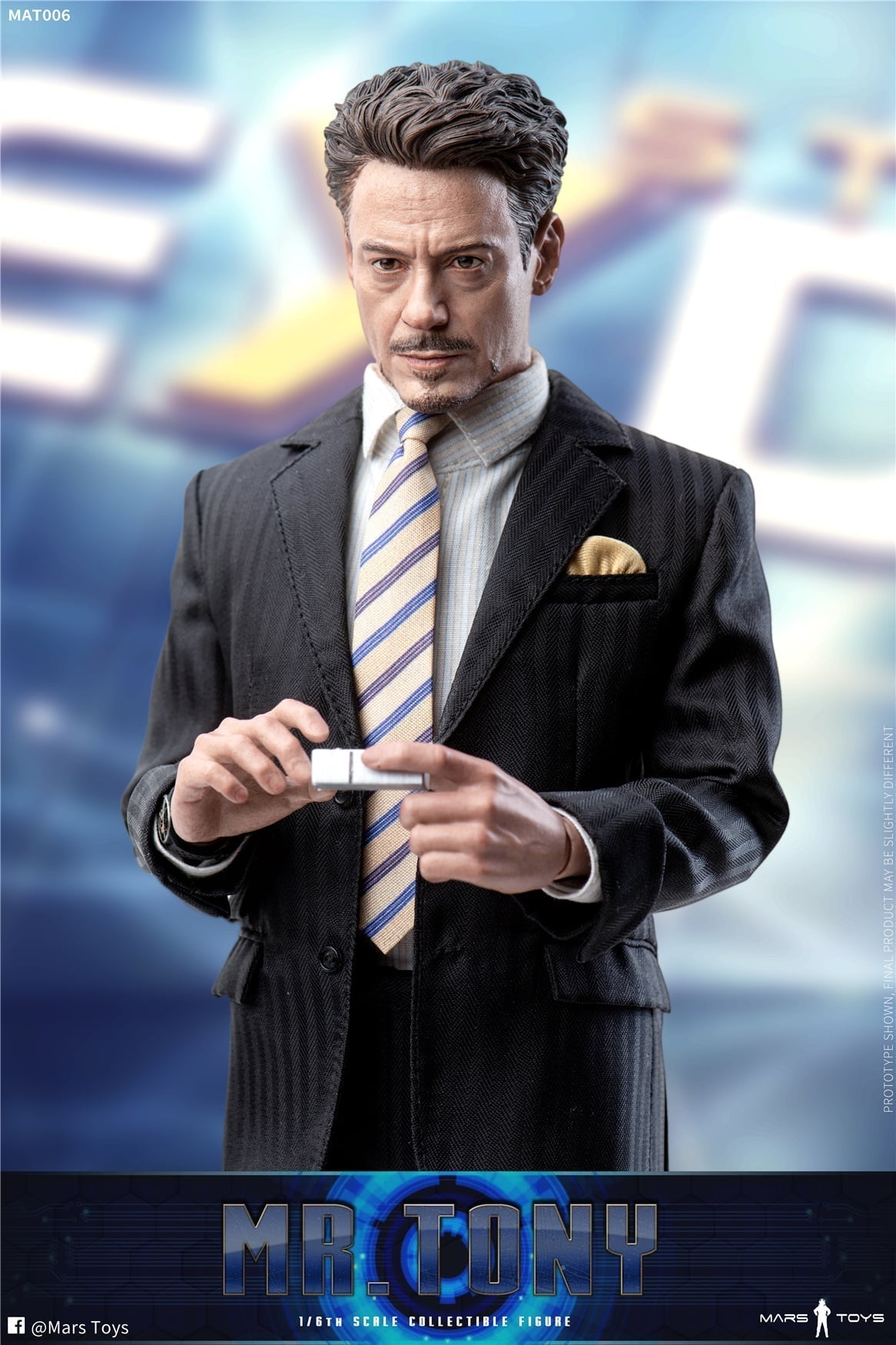 Figura Mr. Tony Court Set marca Mars Toys MAT006 escala 1/6