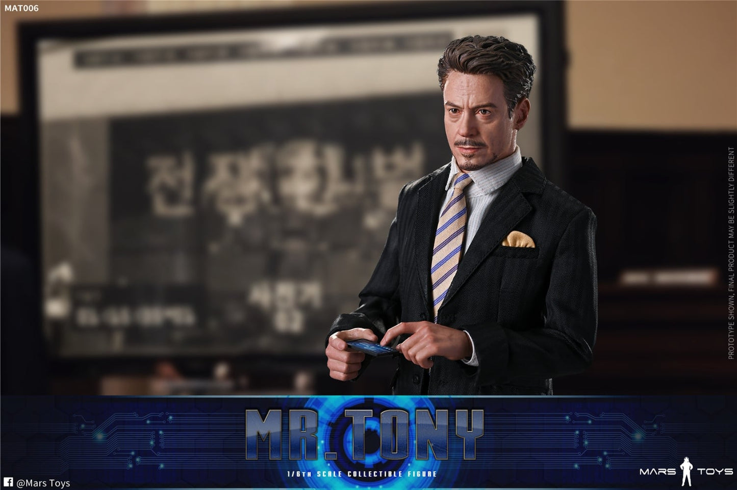 Figura Mr. Tony Court Set marca Mars Toys MAT006 escala 1/6