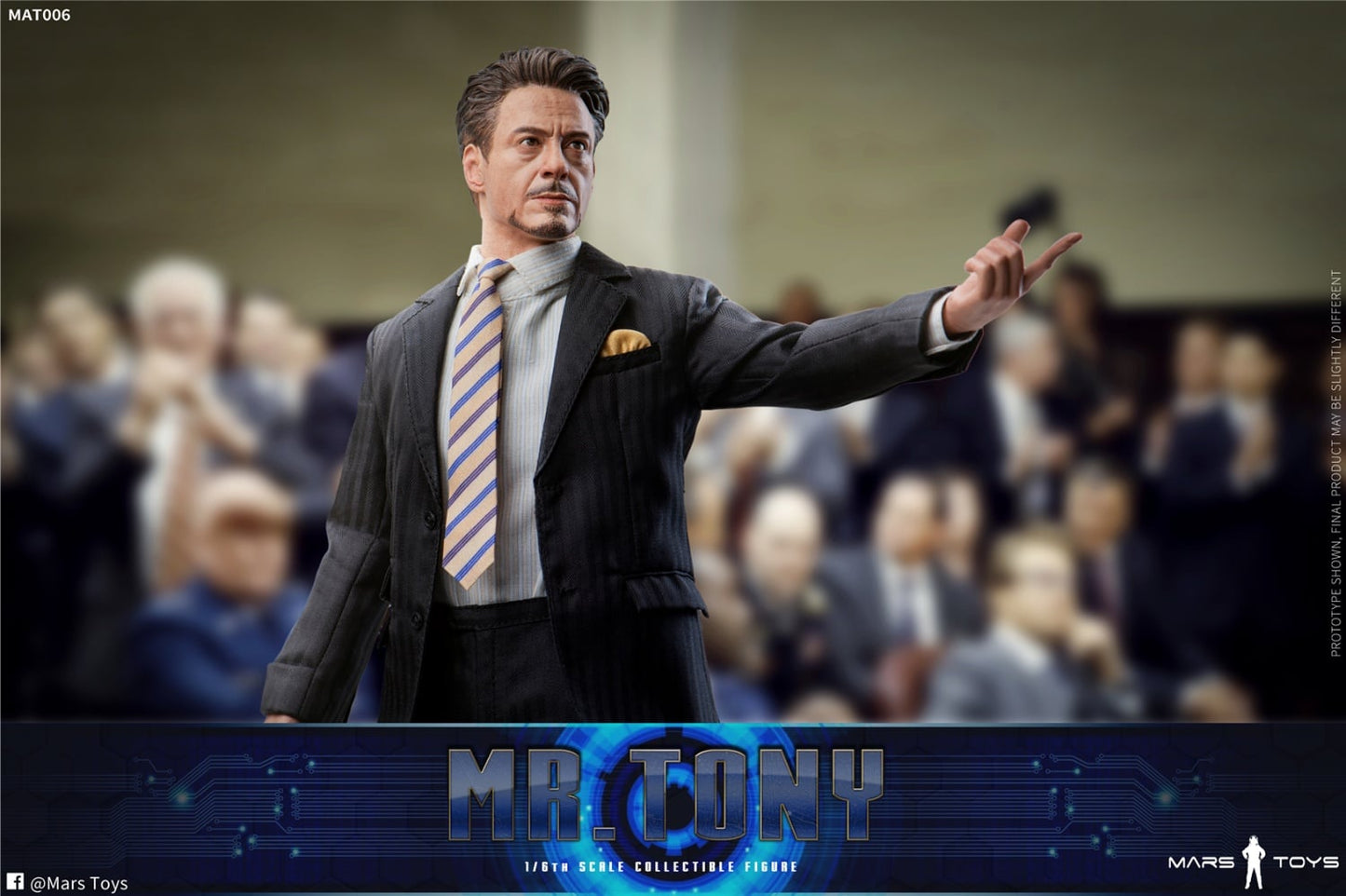 Figura Mr. Tony Court Set marca Mars Toys MAT006 escala 1/6