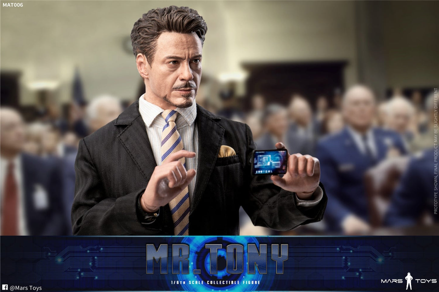 Figura Mr. Tony Court Set marca Mars Toys MAT006 escala 1/6