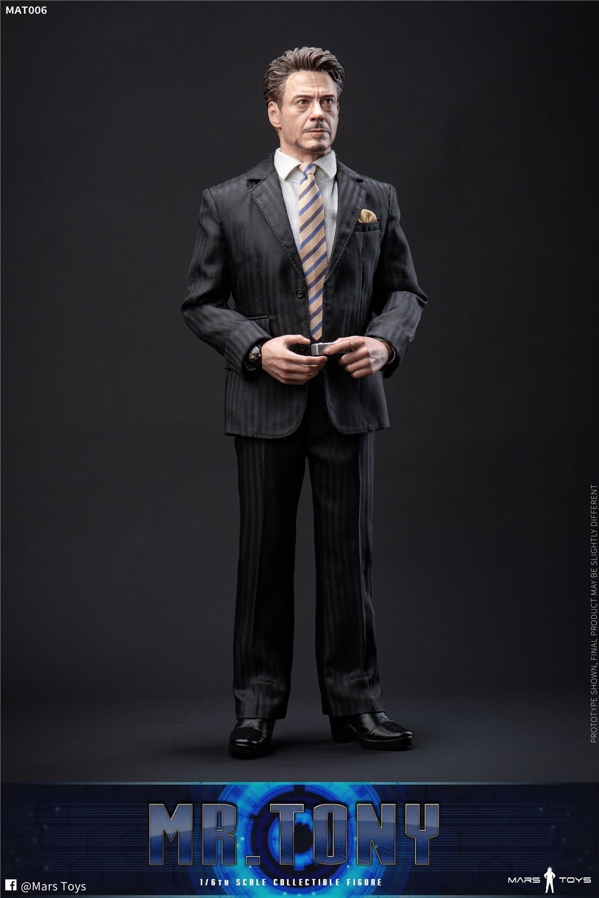 Figura Mr. Tony Court Set marca Mars Toys MAT006 escala 1/6