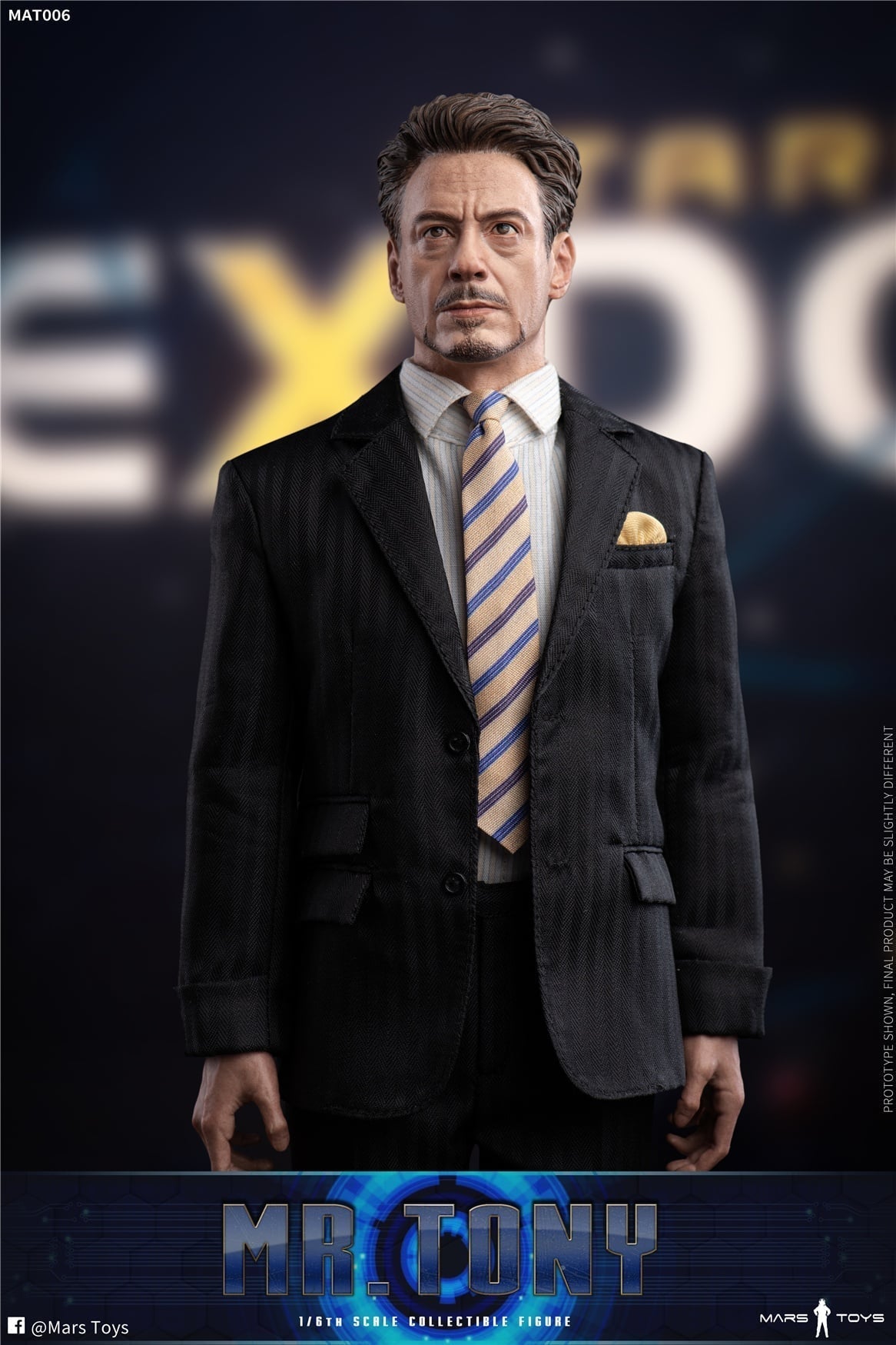 Figura Mr. Tony Court Set marca Mars Toys MAT006 escala 1/6