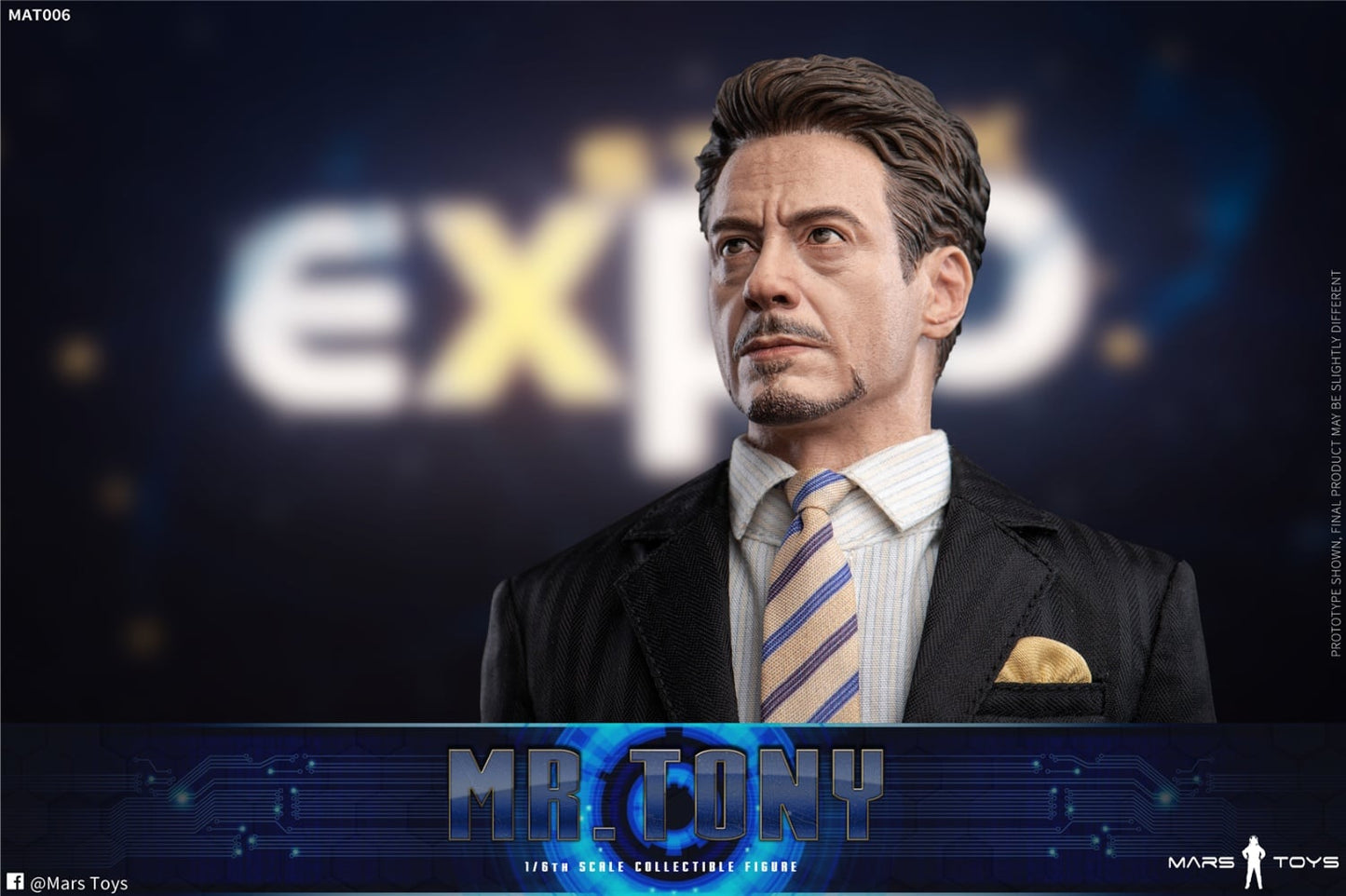 Figura Mr. Tony Court Set marca Mars Toys MAT006 escala 1/6